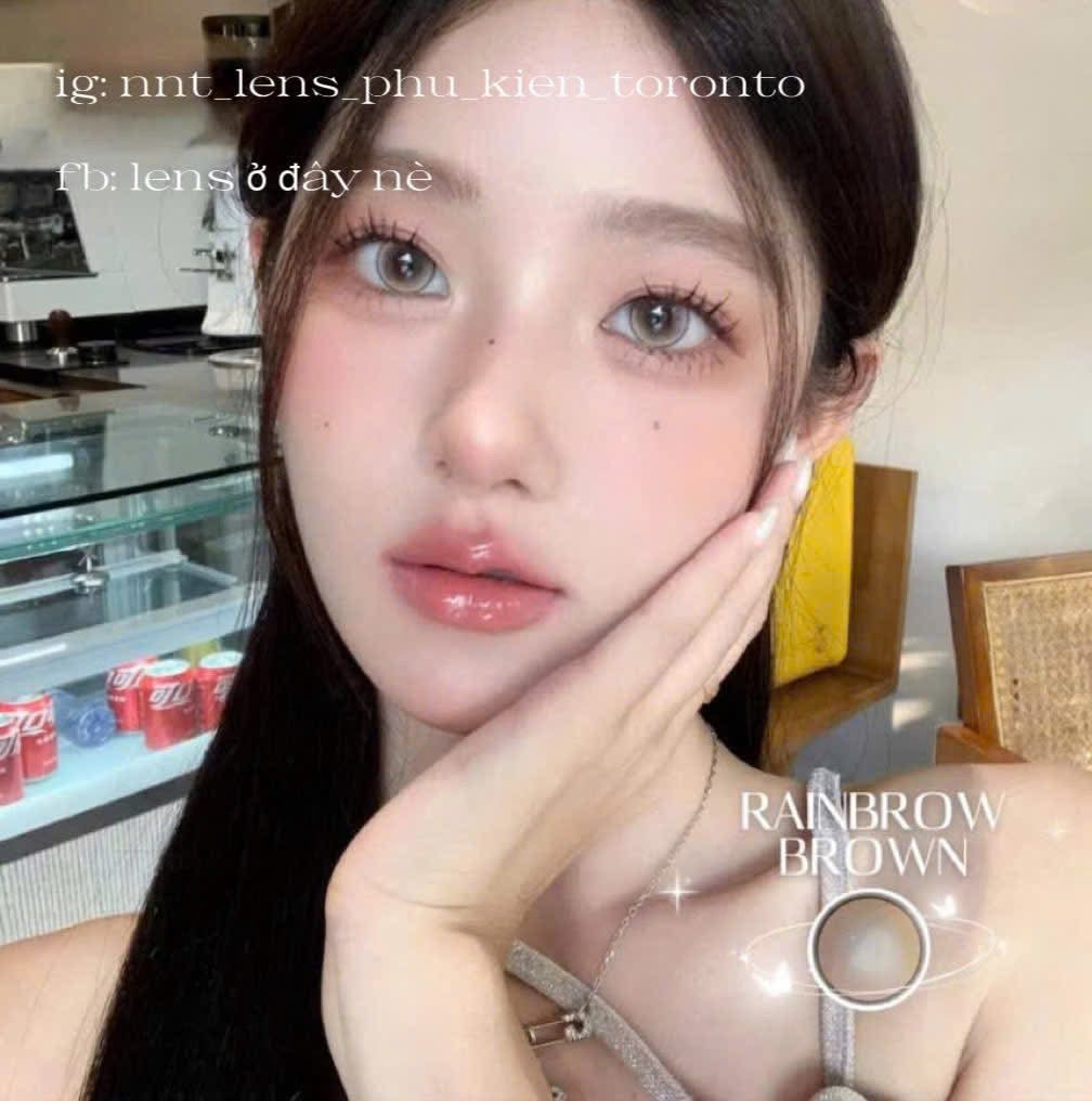 Contact Lens - Rainbrow Brown