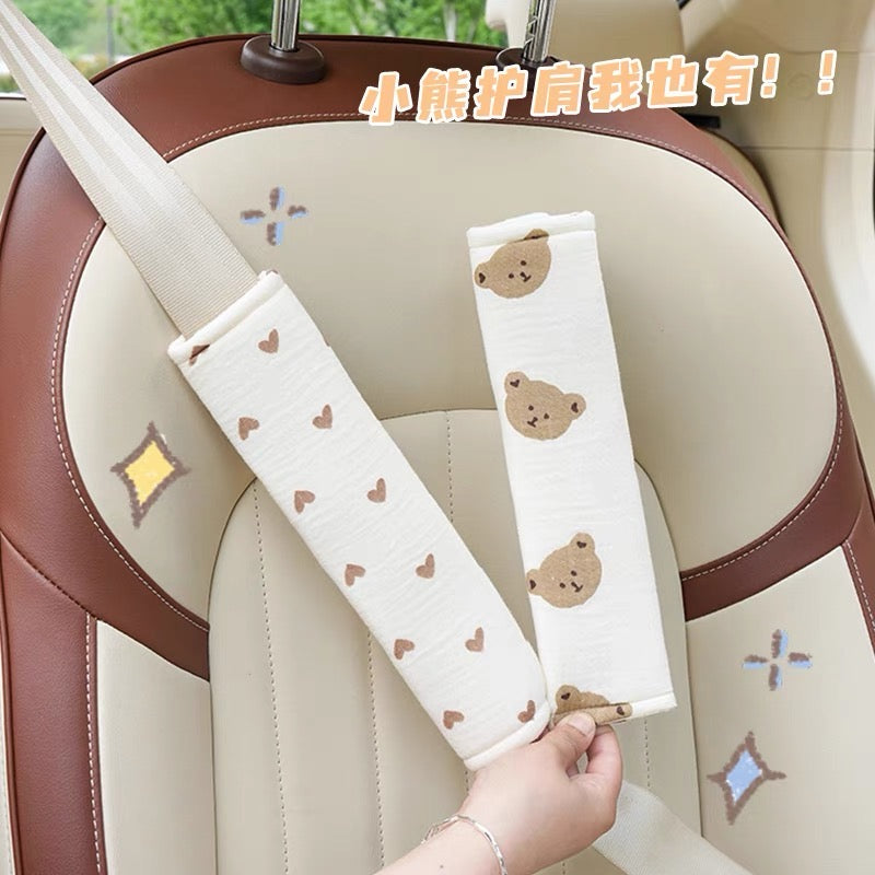 Bọc seat belt vải mịn màng