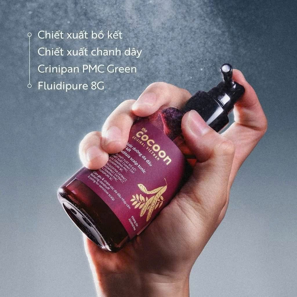 Có sẵn | Nước dưỡng da đầu bồ kết Cocoon