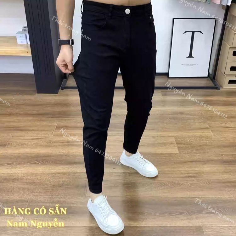 Quần jean nam cao cấp co giãn tốt
