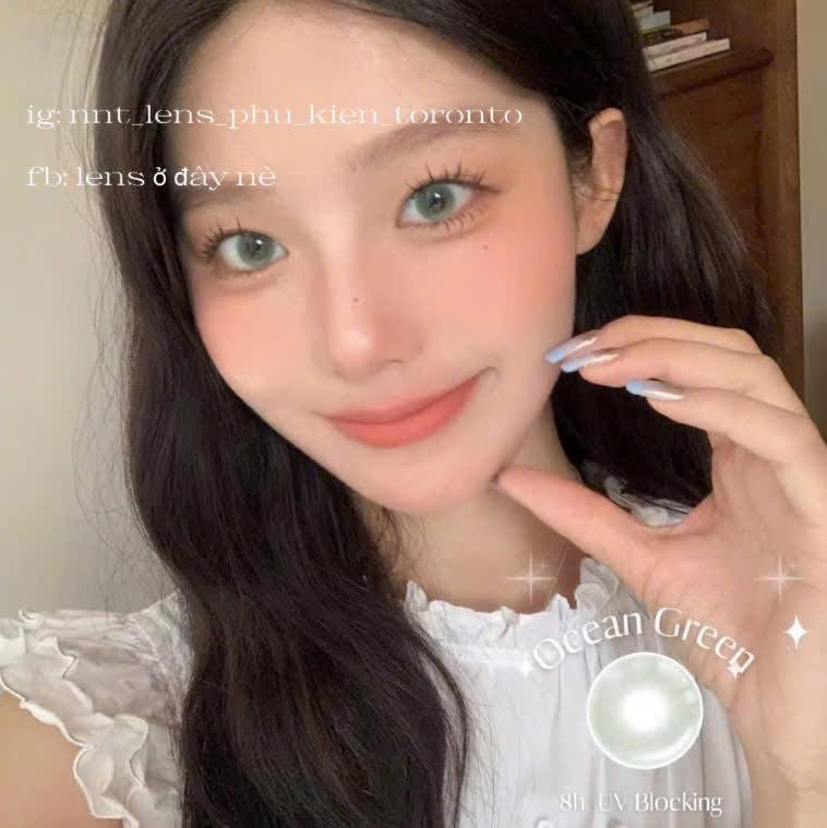 Contact Lens - Ocean Green