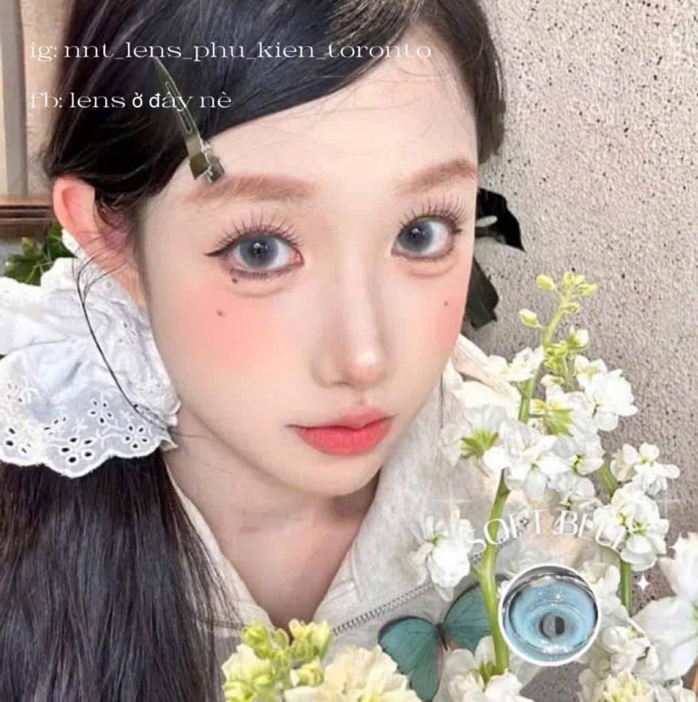 Contact Lens - Soft Blue