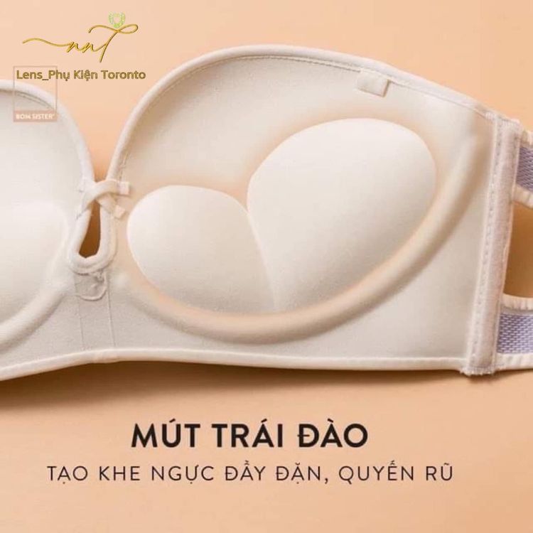 Áo ngực ren không dây có thêm dây đi kèm
