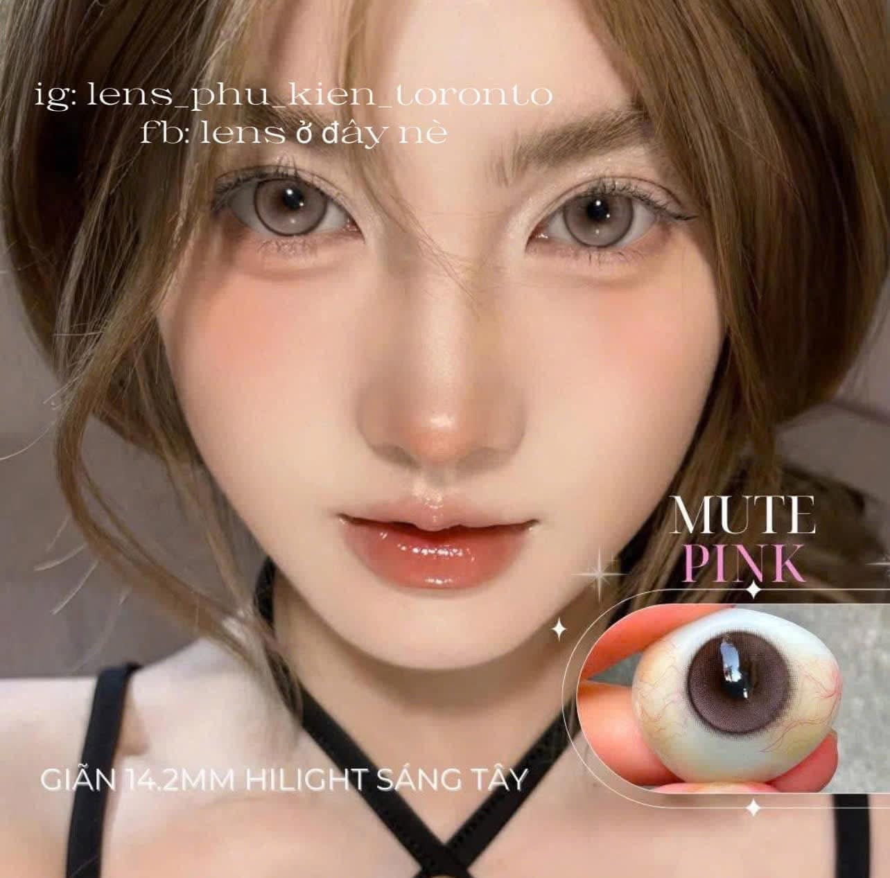 Contact Lens - Mute Pink