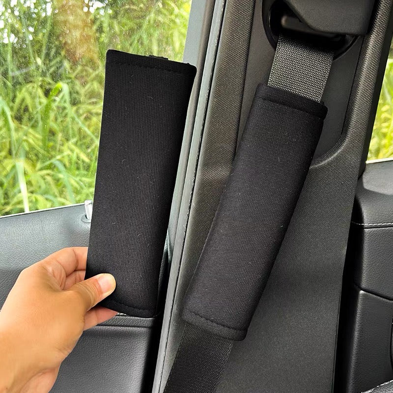 Bọc seat belt đen kèm thú dễ thương