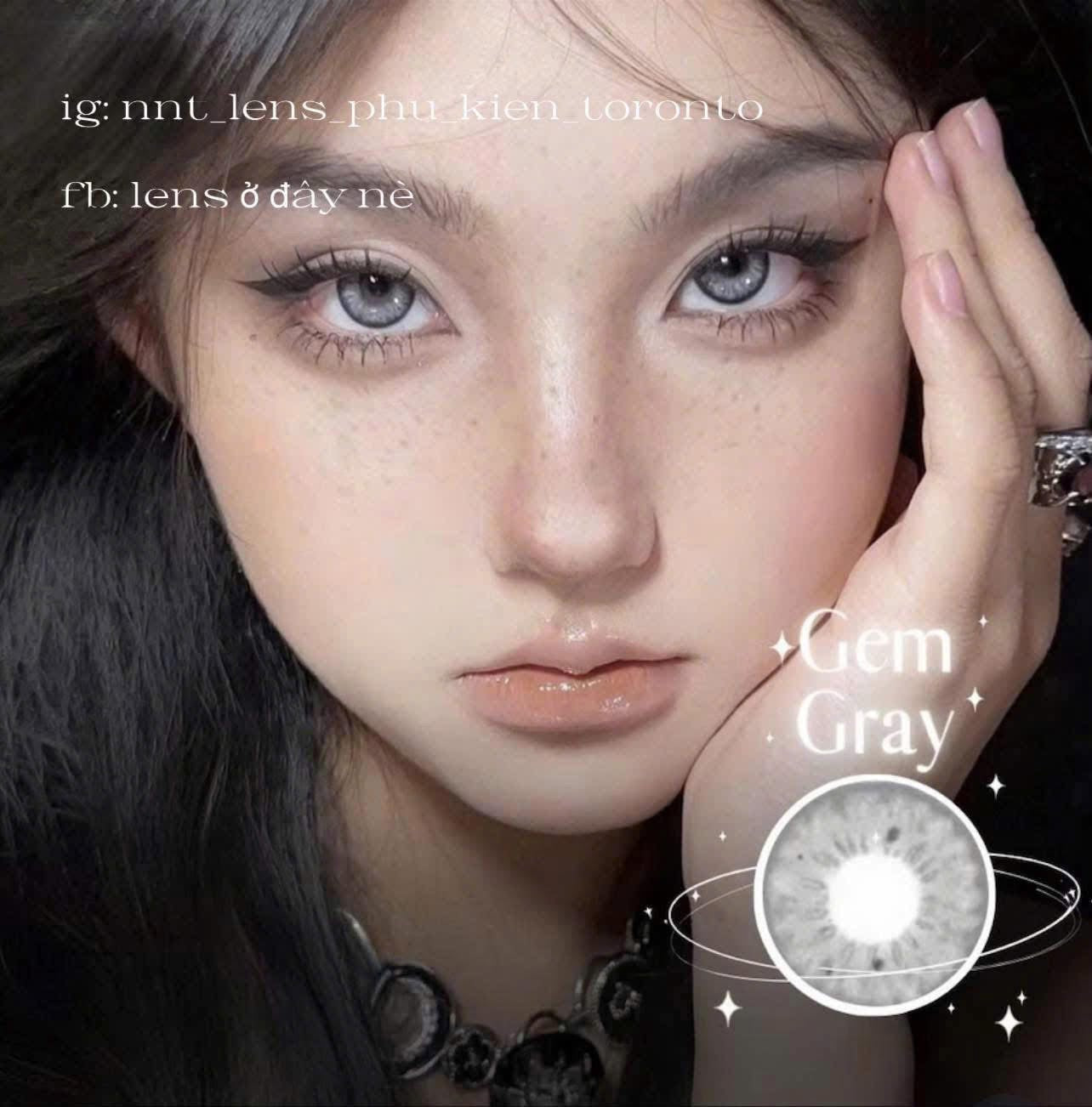 Contact Lens - Gem Gray