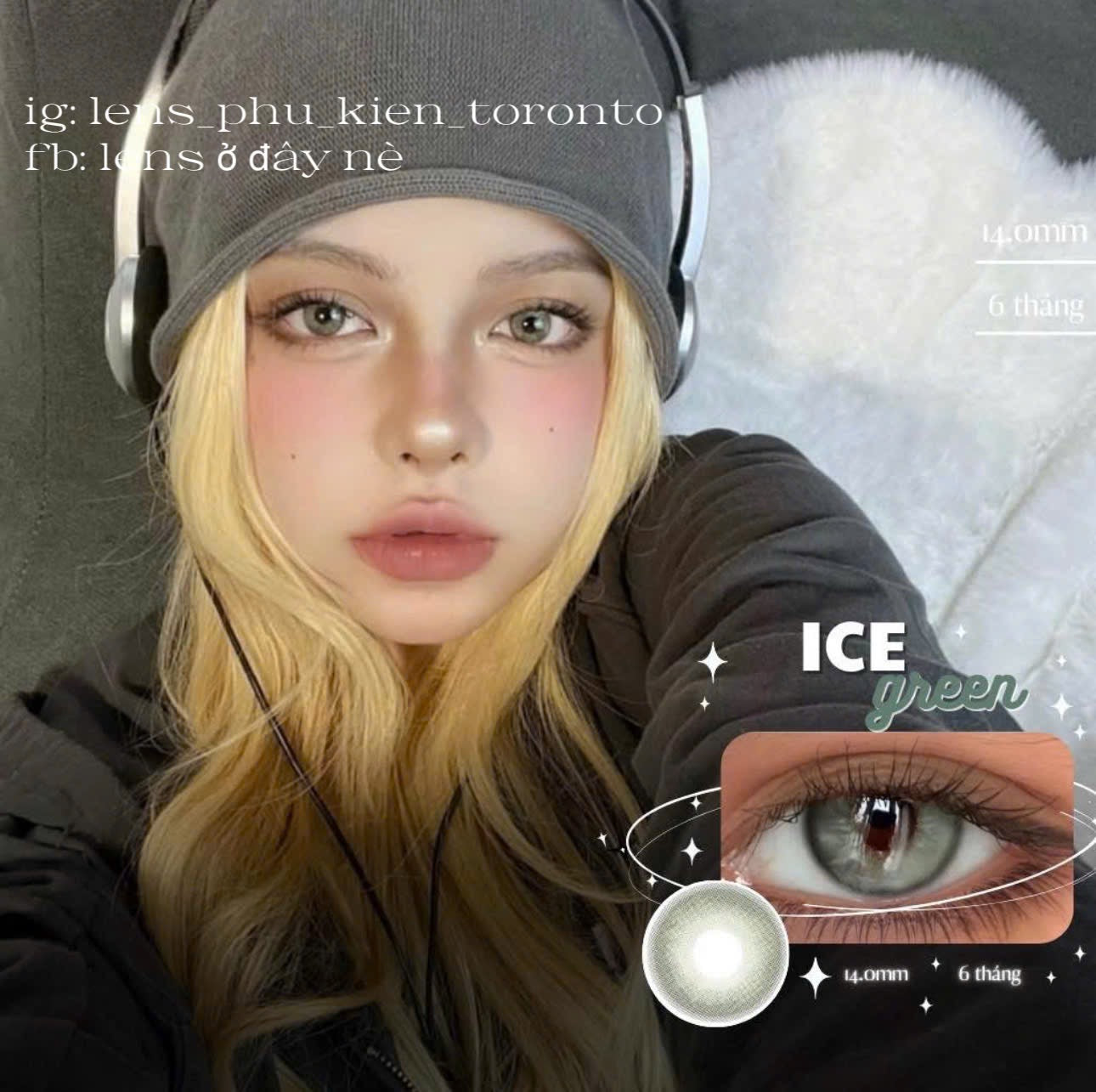 Contact lens - Ice Green