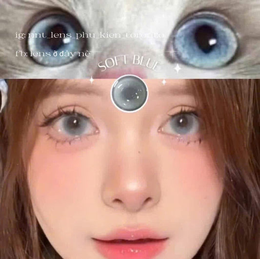 Contact Lens - Soft Blue