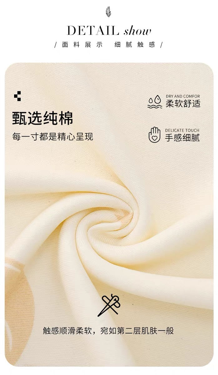 Pijama tay dài quần dài trăng sao