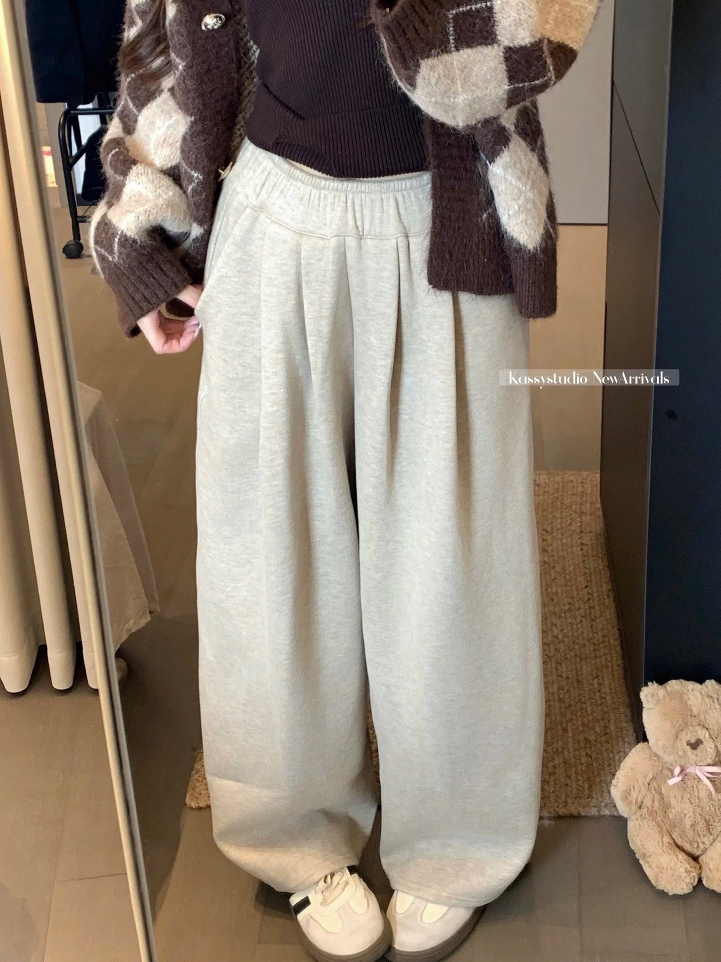 Quần ống suông trendy