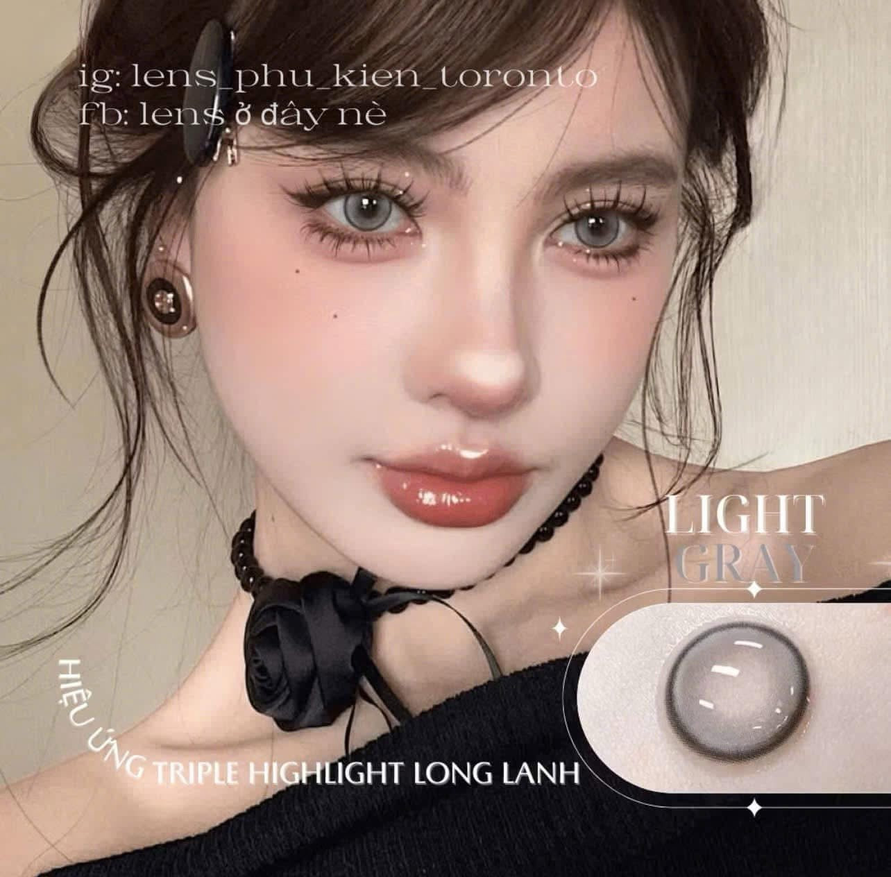 Contact Lens - Light Gray