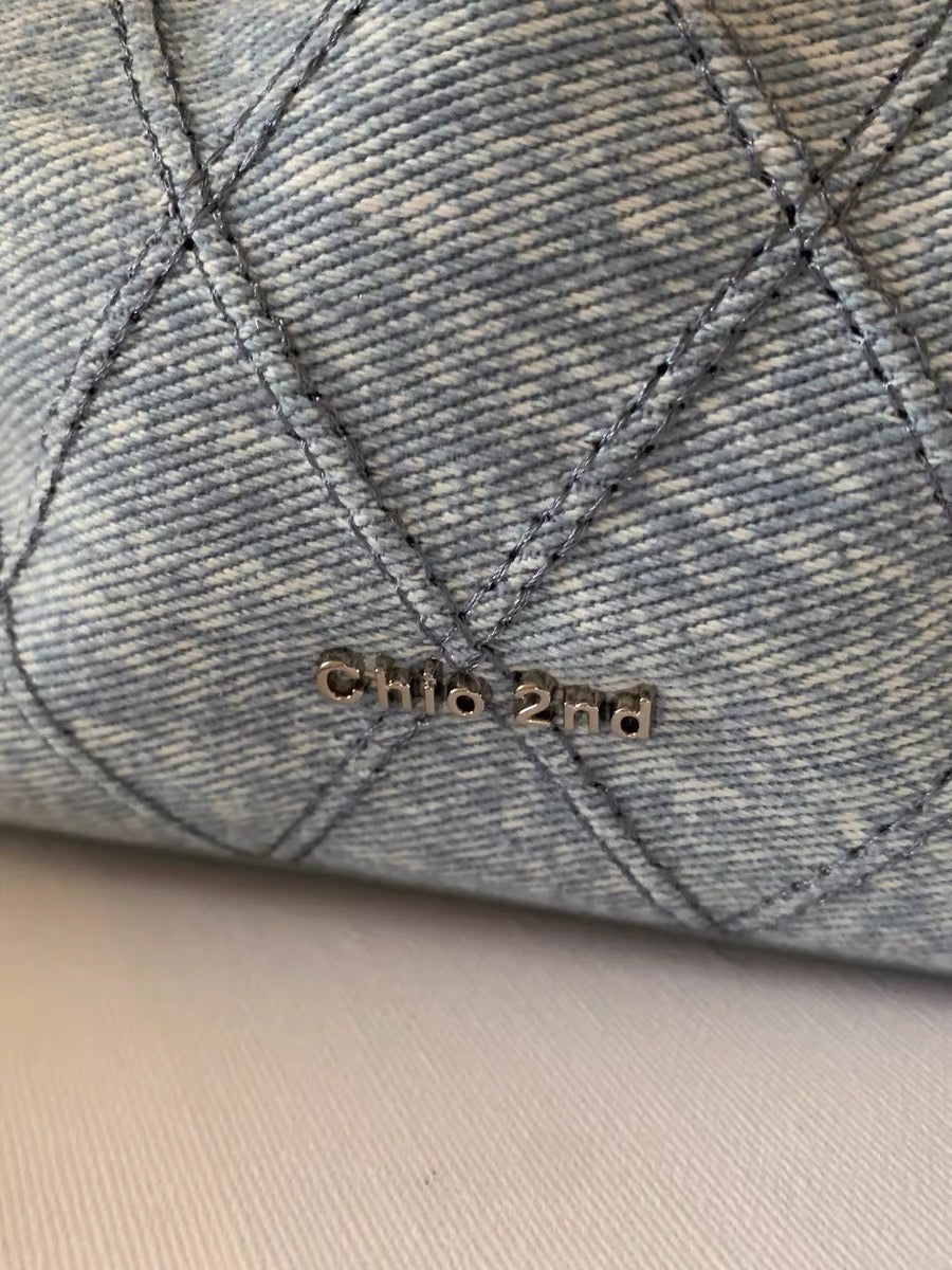 Túi denim xanh Chio’2nd