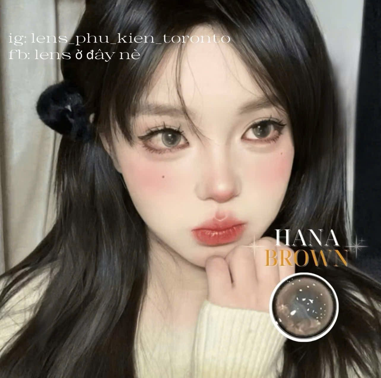Contact Lens - Hana Brown