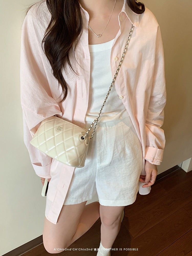 Túi gối Chio'2nd dây xích đeo vai