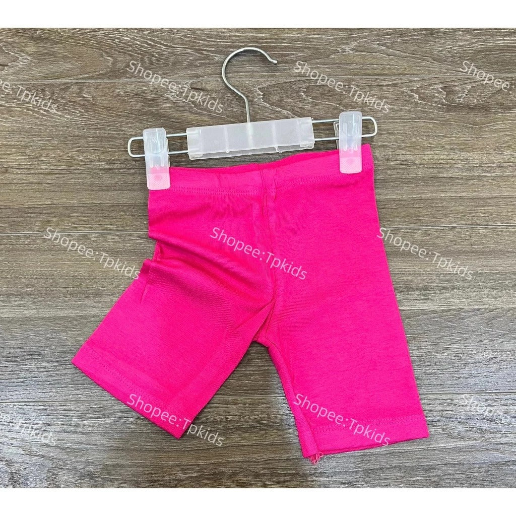Quần legging đùi trơn cho bé gái