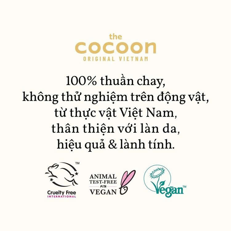 Combo Cocoon 3 món Tẩy trang + SRM + Tẩy da chết - Tặng mask nghệ