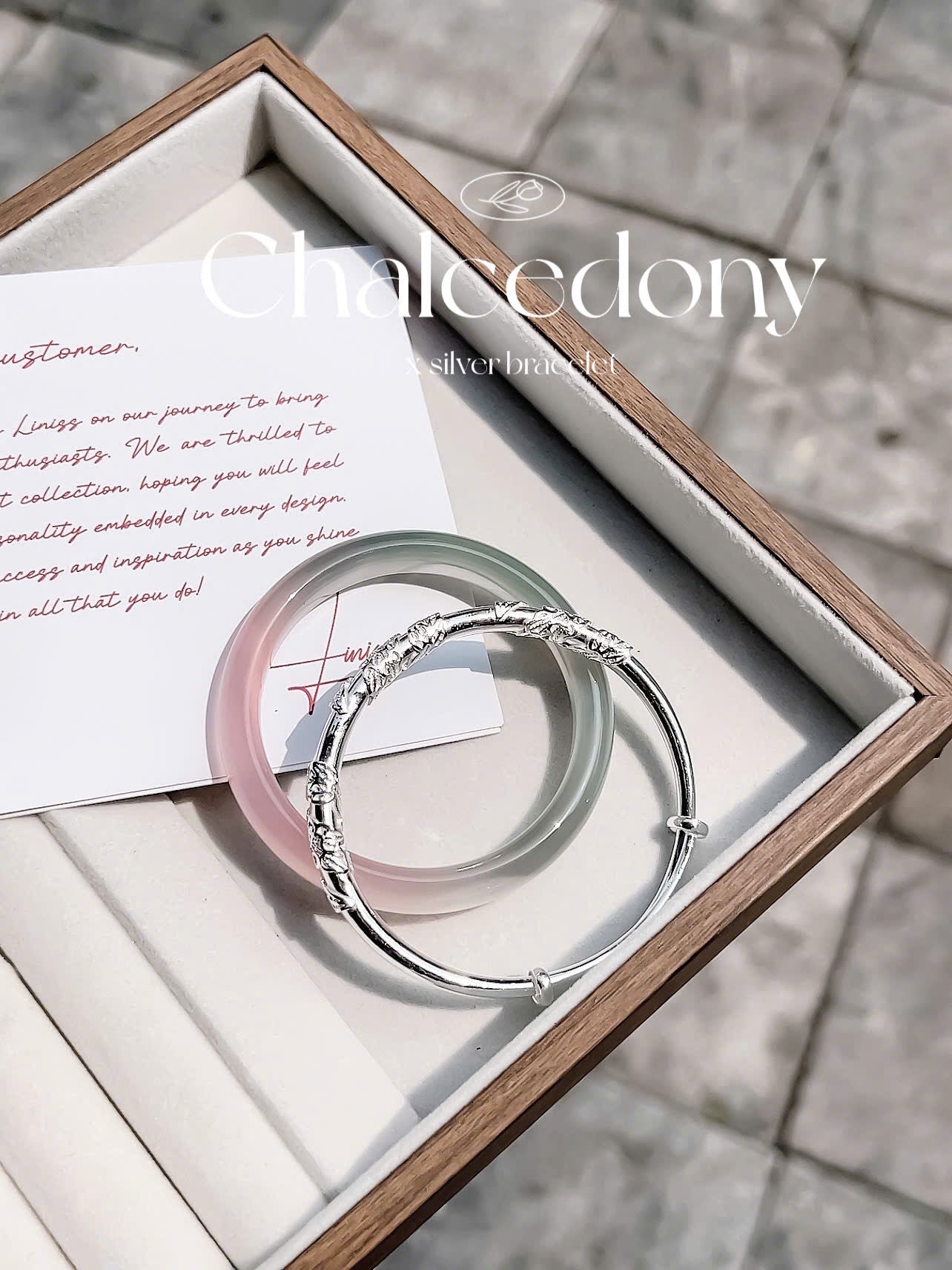 Cat Eyes, Chalcedony, Thạch Anh,... phối vòng bạc