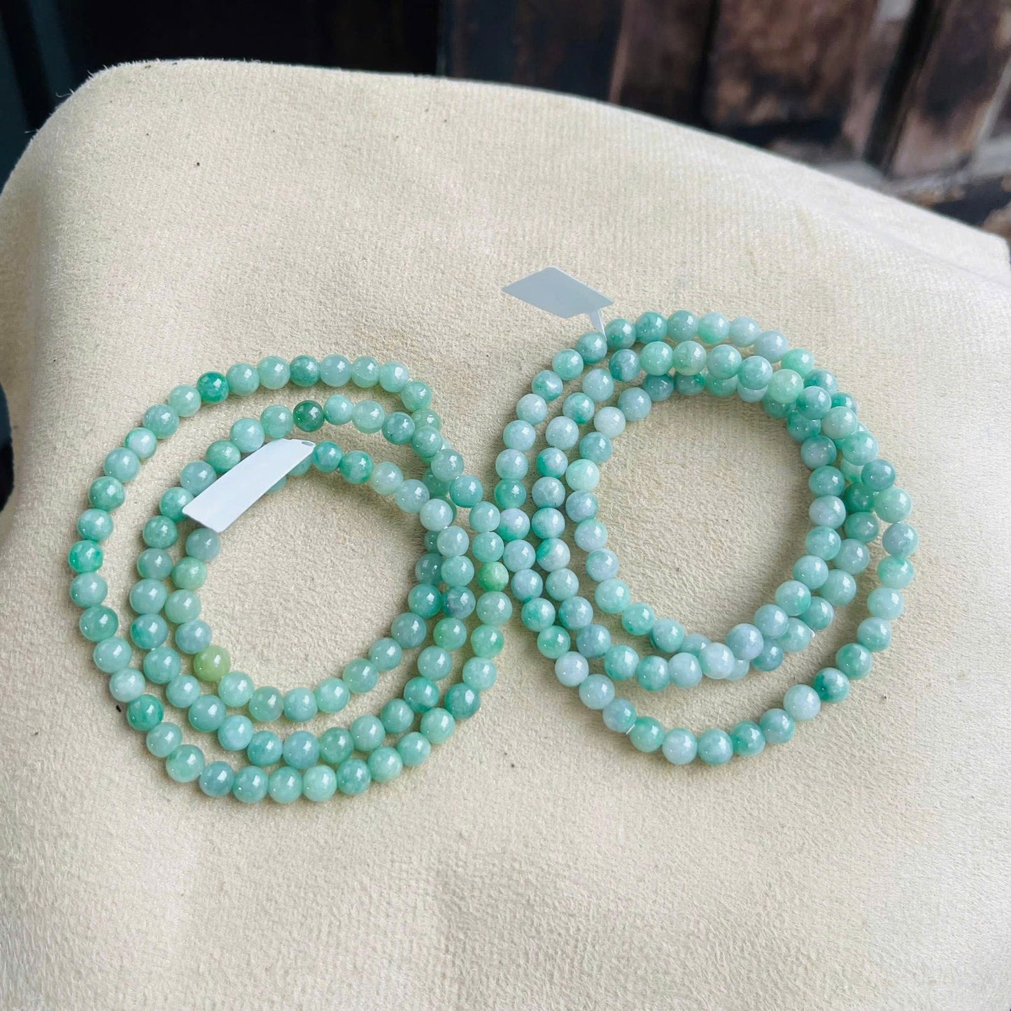 Vòng ngọc Xanh táo Jade A