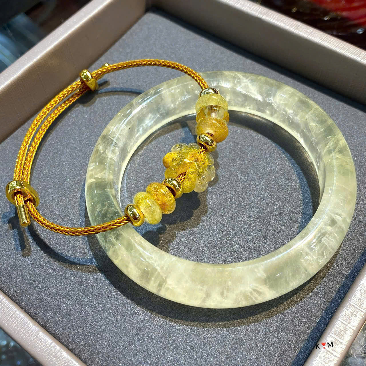 Combo lắc tay vàng 10K dành riêng cho nàng Kim và nàng Thủy