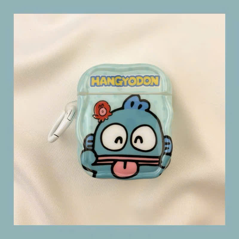Case Airpods cá hề lè lưỡi