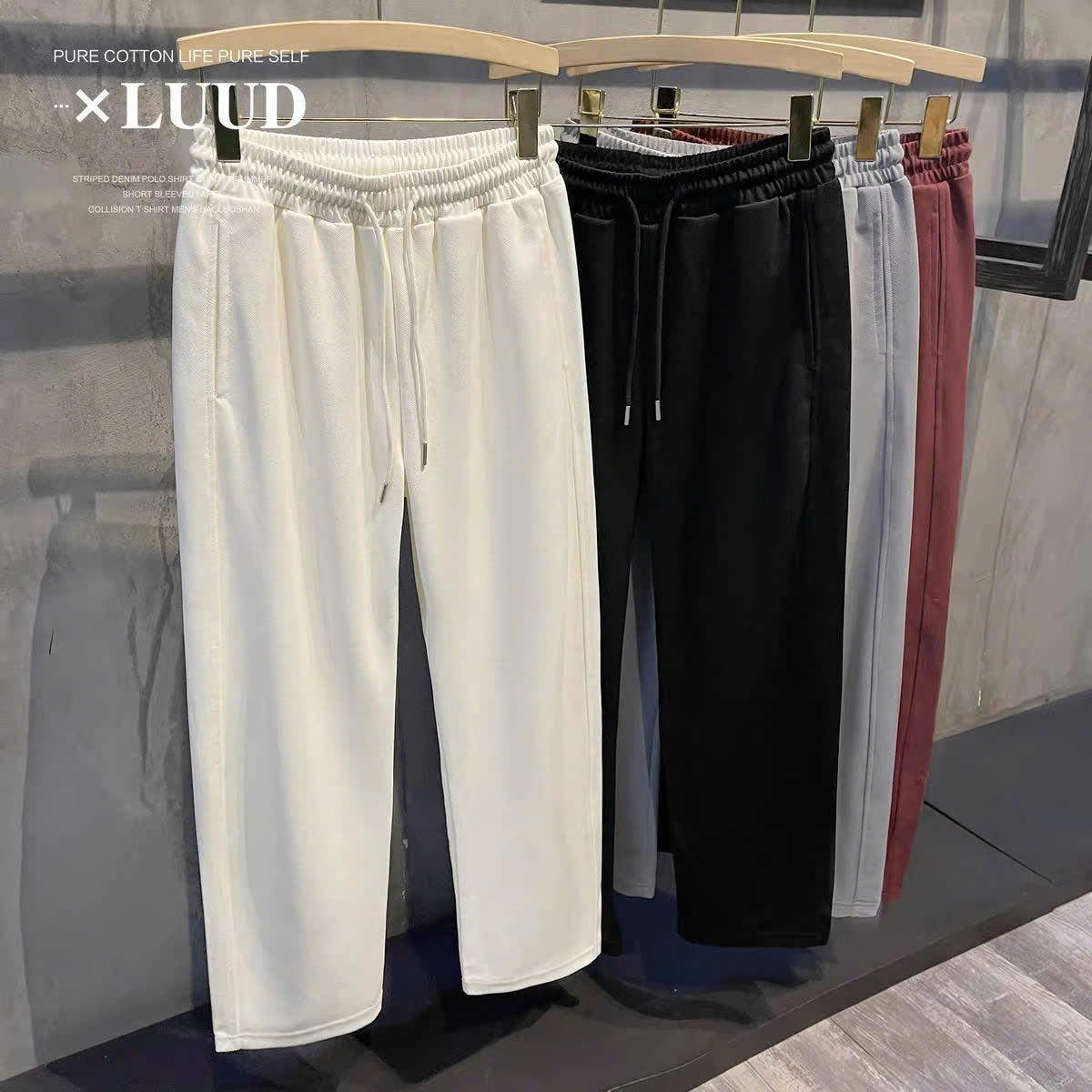 Quần jogger lưng thun thể thao
