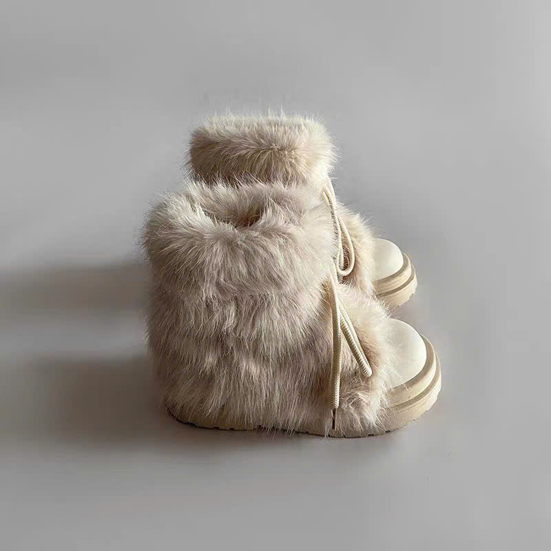 Boots lông cổ thấp cực chất