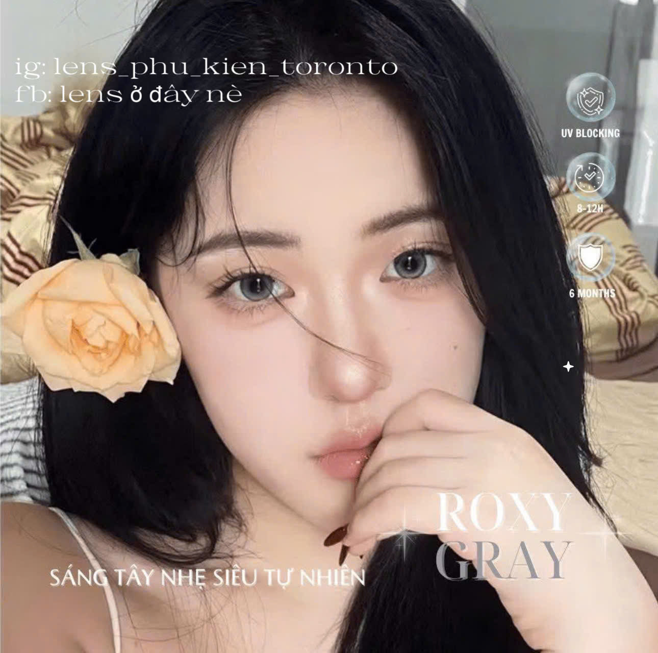 Contact Lens - Roxy Gray