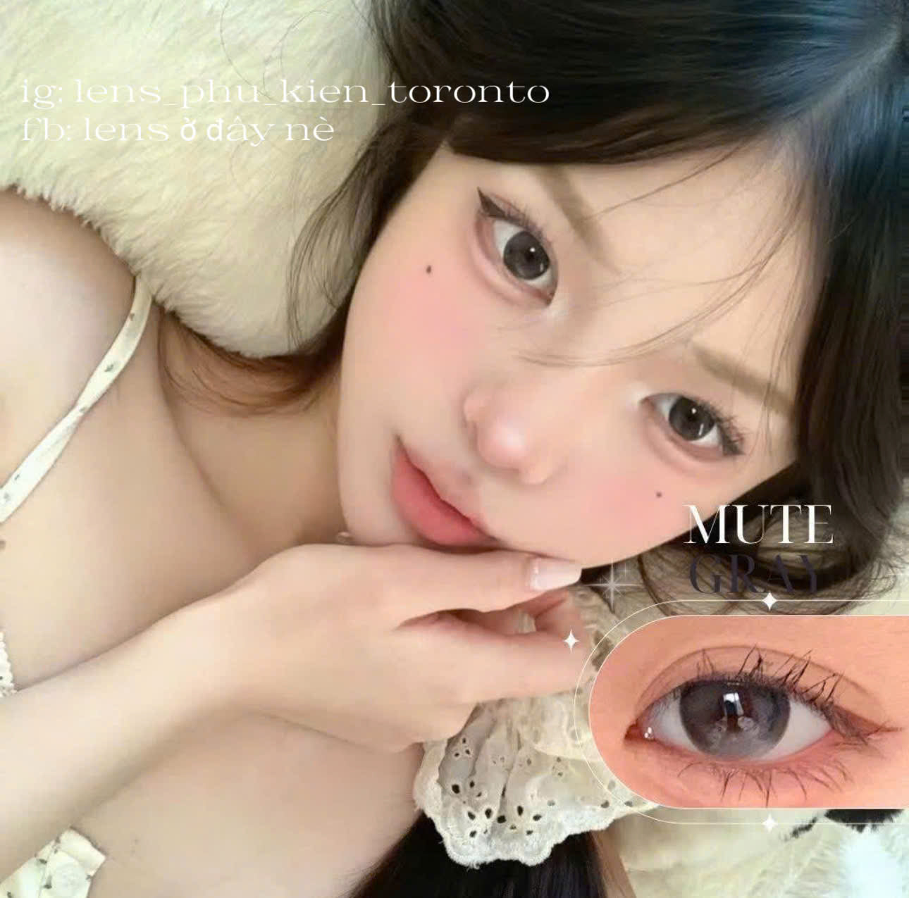 Contact Lens - Mute Gray