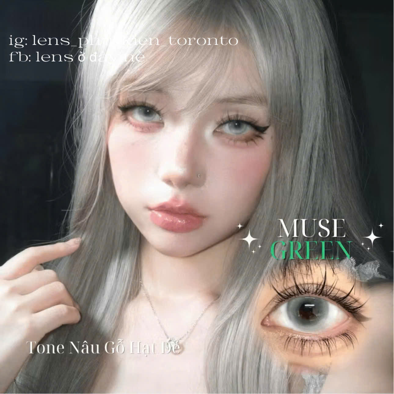 Contact Lens - Muse Green