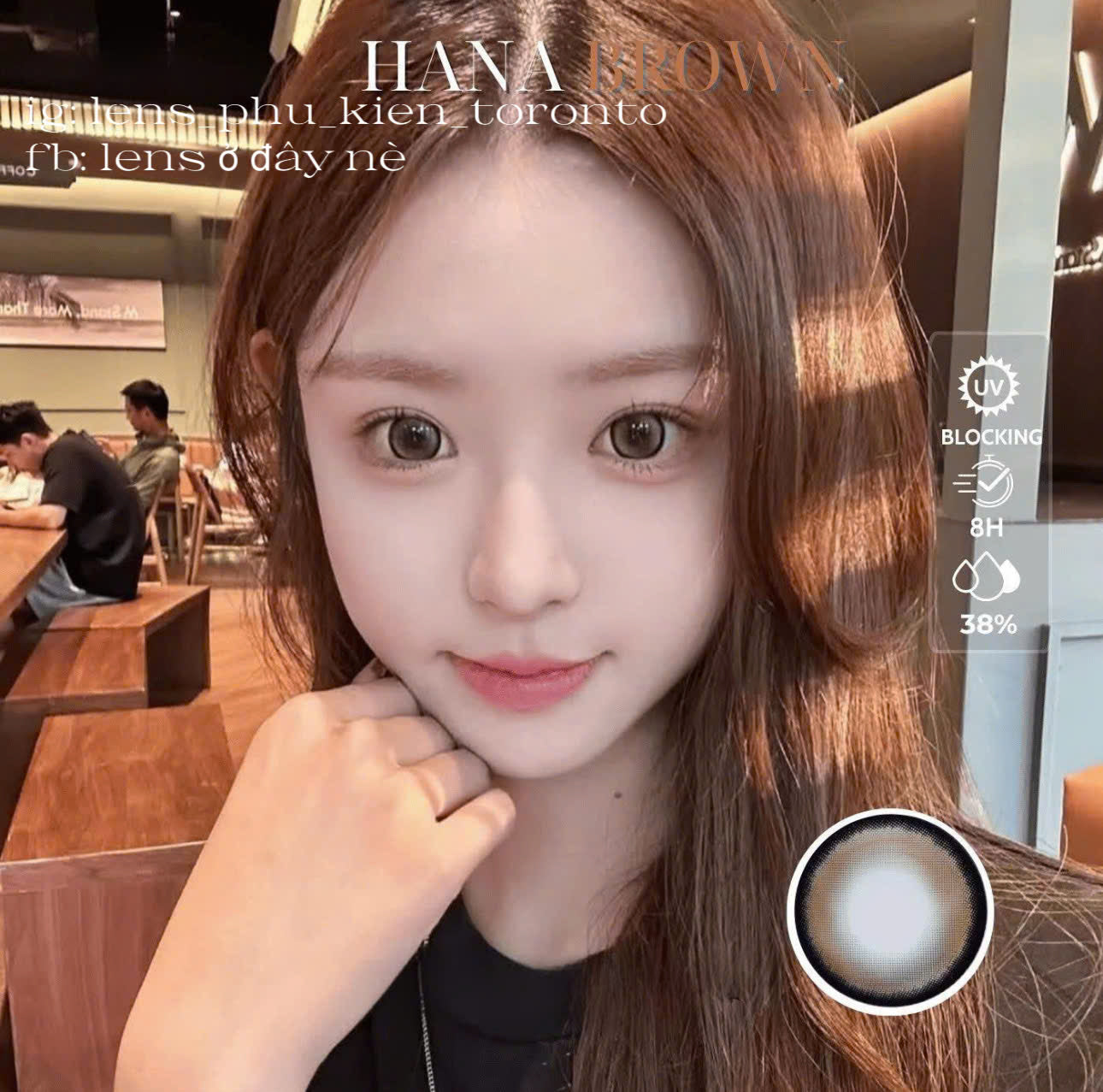 Contact Lens - Hana Brown