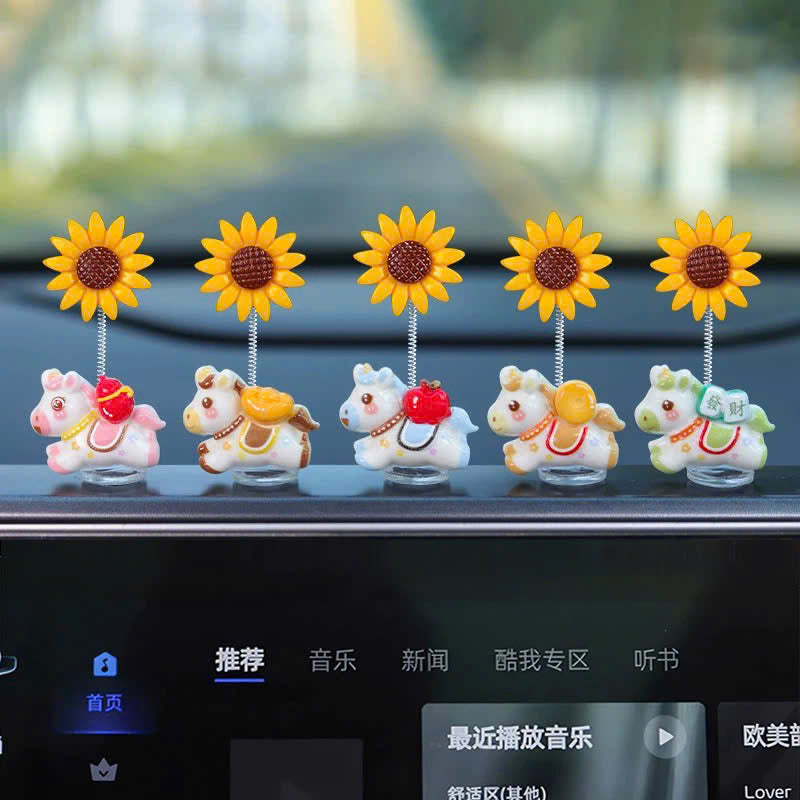 Set trang trí xe 2026 chủ đề Bính Ngọ
