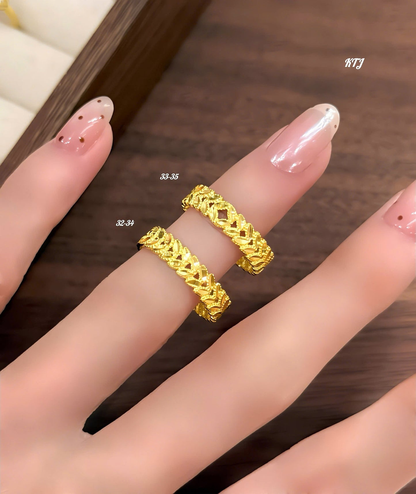 Nhẫn vàng kim tiền mẫu mới