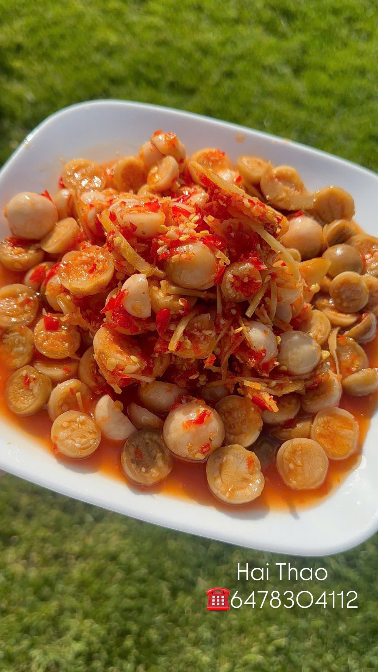 Cà pháo dầm nước mắm hủ to 900g