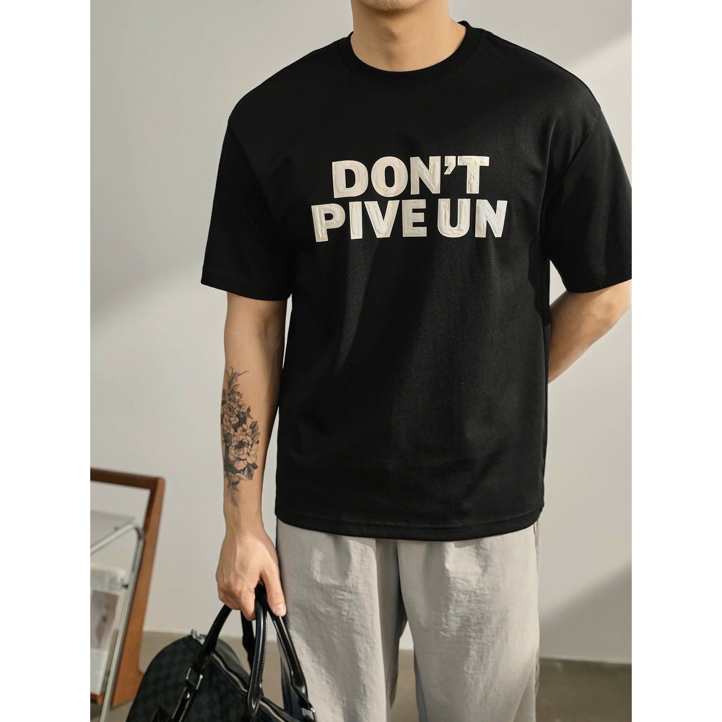 Áo phông nam Don’t Pive Un