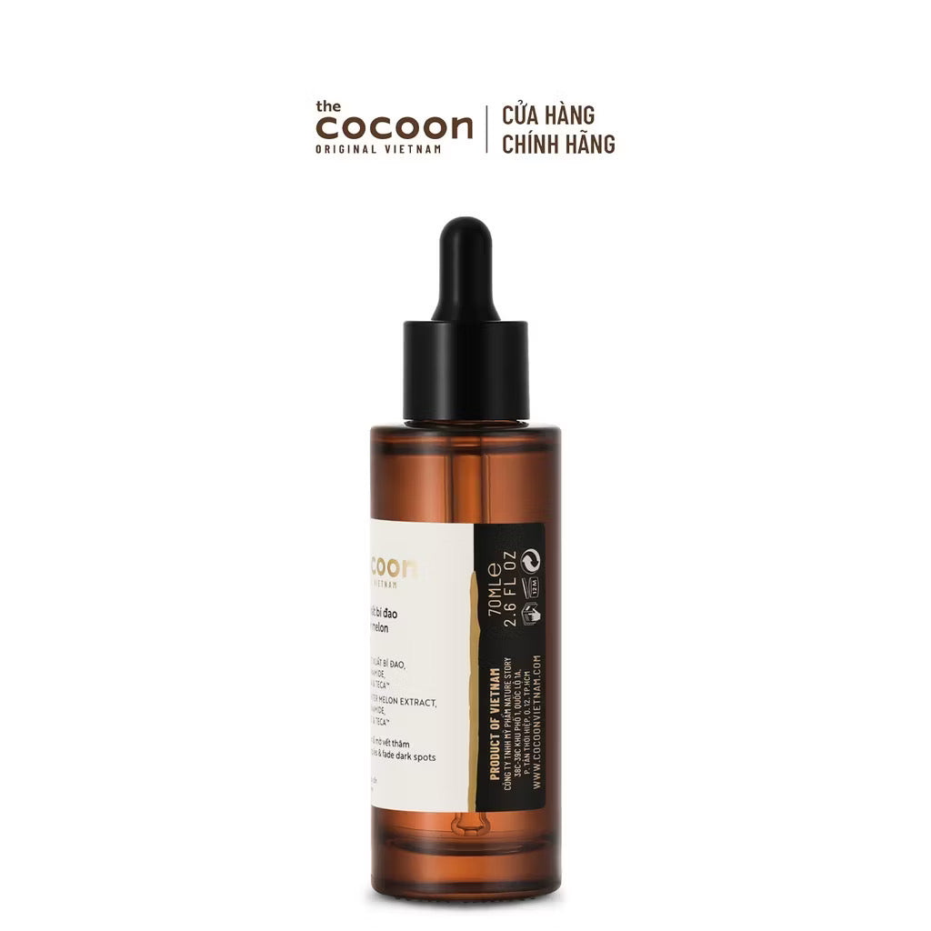 ￼Tinh chất bí đao (serum) 7% Niacinamide sạch mụn chuyên sâu & mờ vết thâm Cocoon 70ml