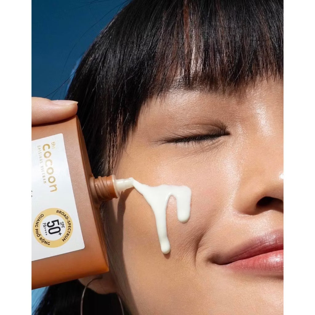 ￼Sữa chống nắng bí đao - Ráo mịn tự nhiên SPF 50+, UVA-PF 62.6 Cocoon