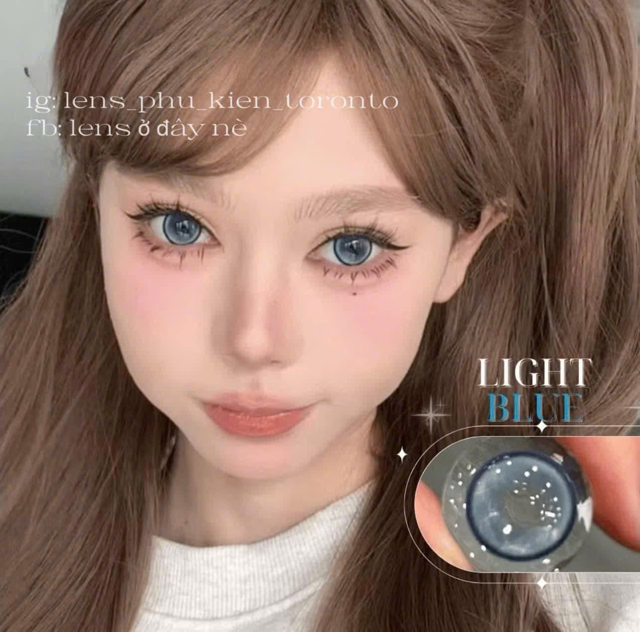 Contact Lens - Light Blue
