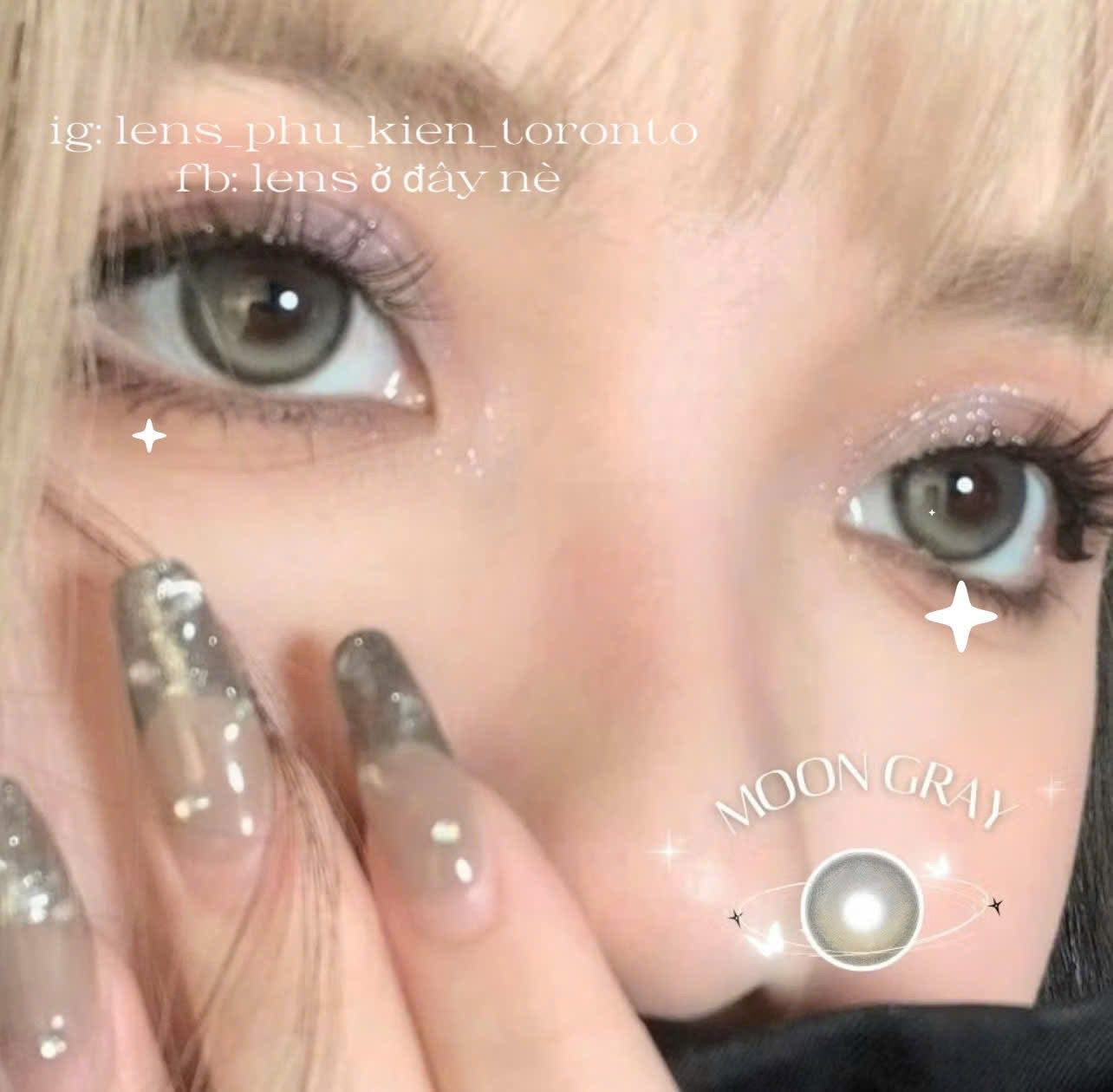 Contact Lens - Moon Gray