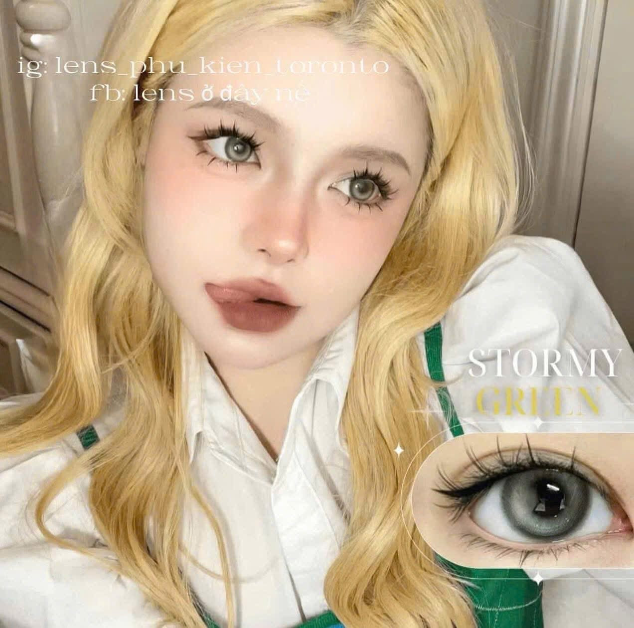Contact Lens - Stormy Green