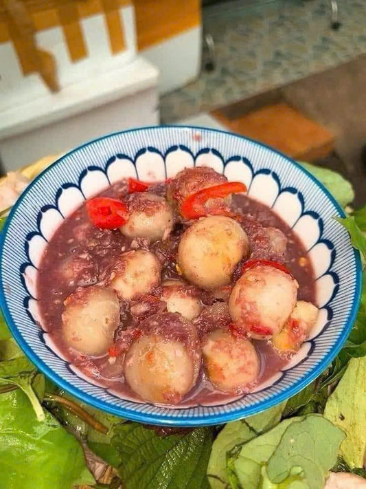 Cà pháo mắm tôm thơm giòn