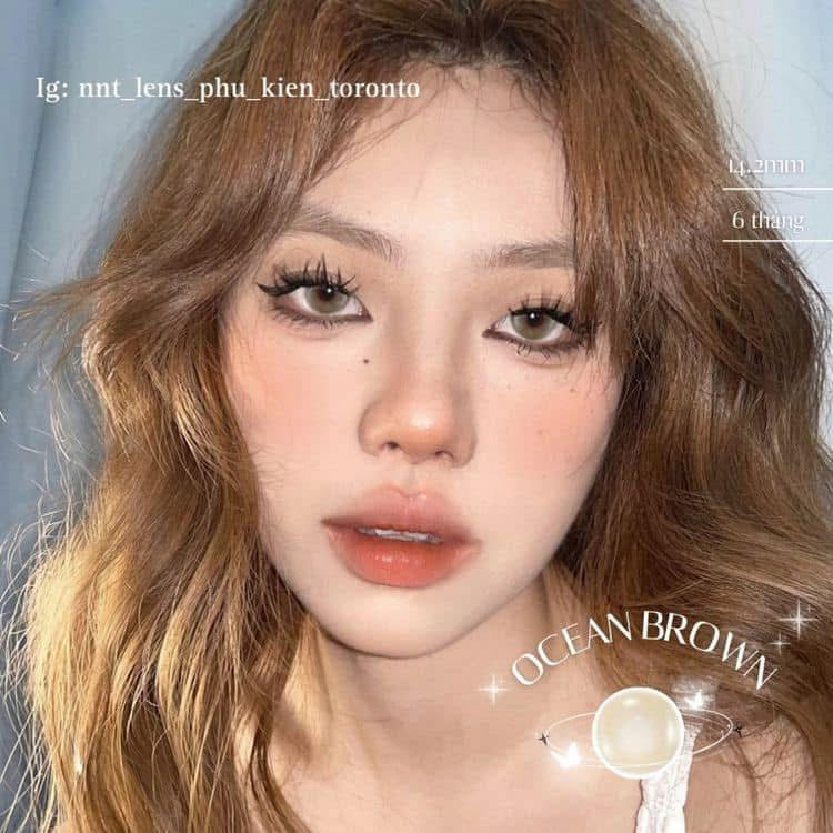 Contact Lens - Ocean Brown