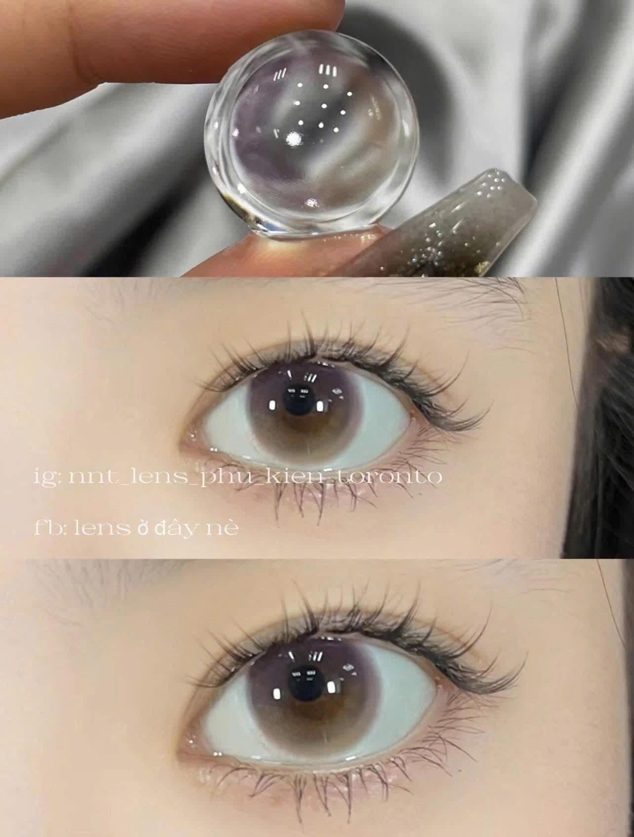 Contact Lens - Medium Pink