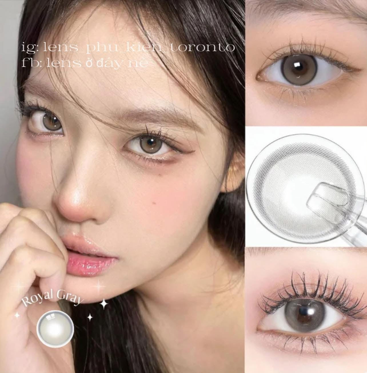 Contact Lens - Royal Gray