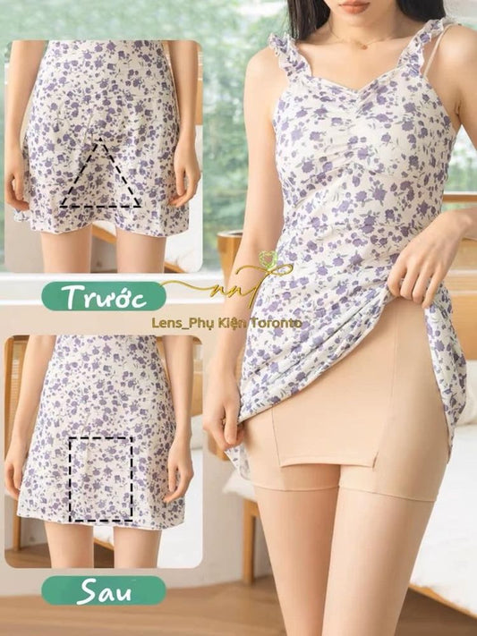 Quần bảo hộ mang váy cạp cao chống lộ