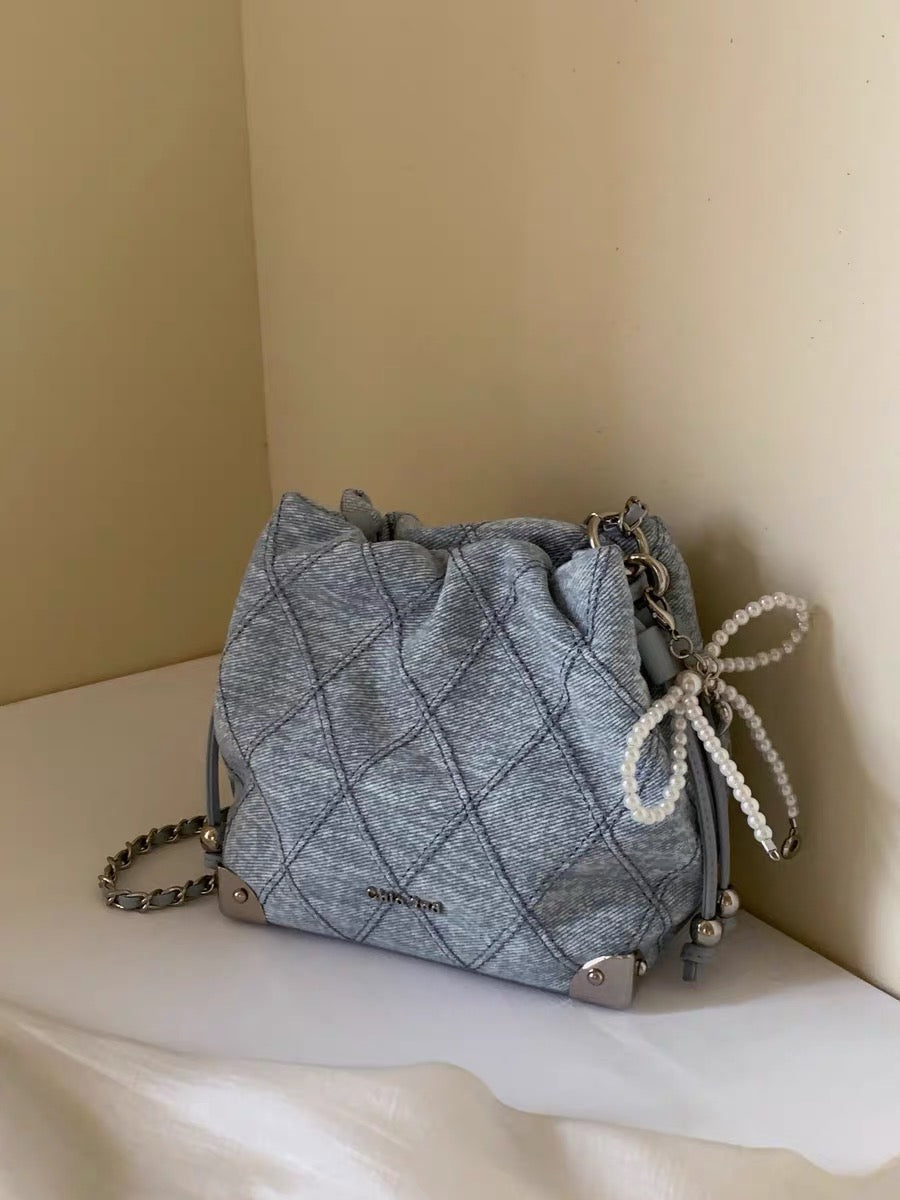 Túi denim xanh Chio’2nd