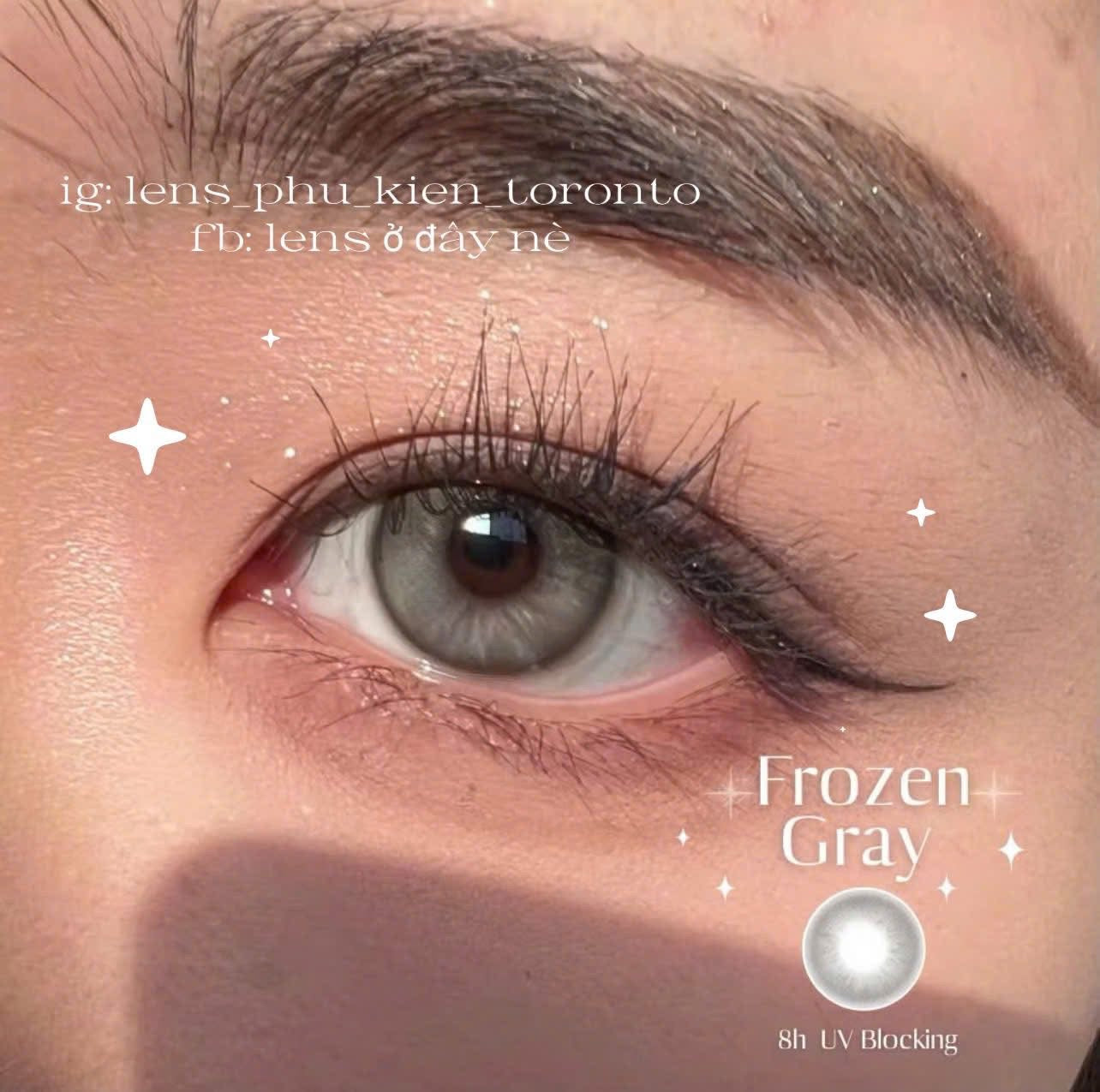 Contact Lens - Frozen Gray