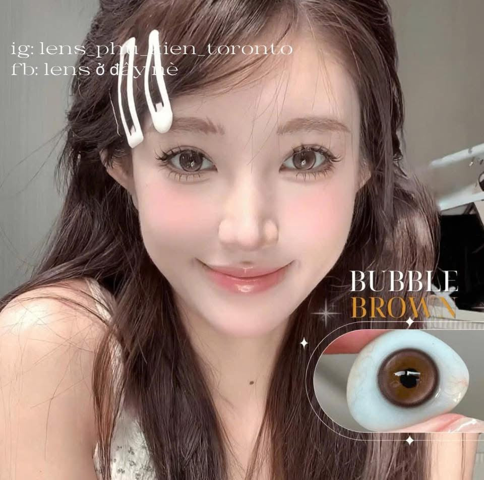 Contact Lens - Bubble Brown