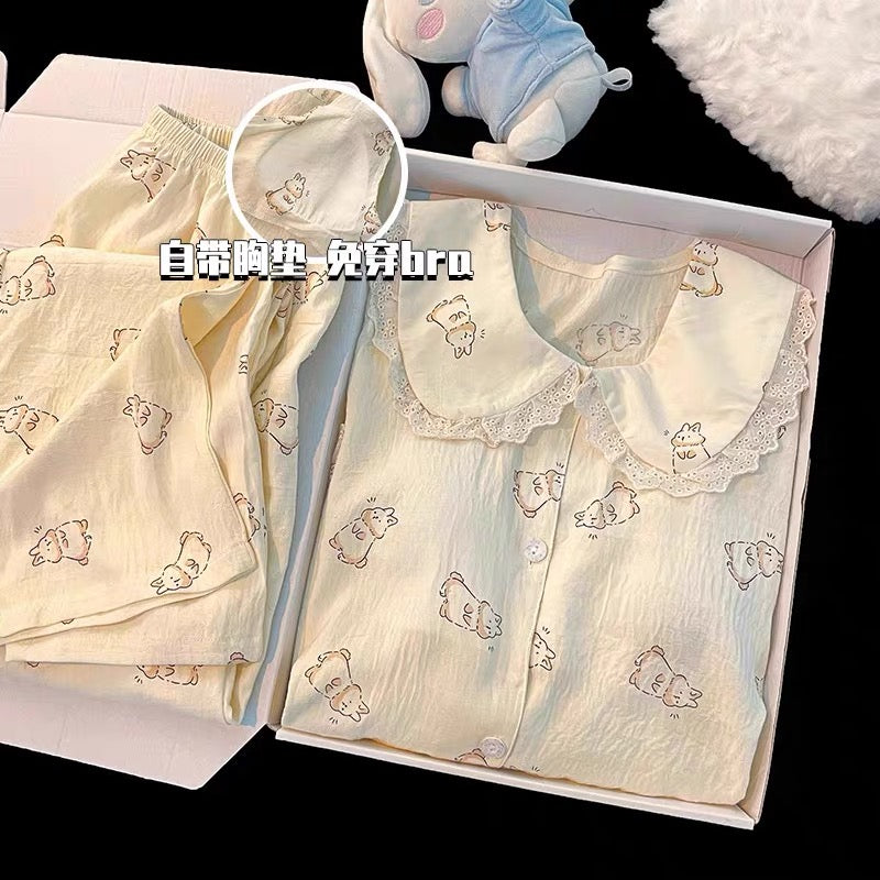 Pijama dài hoạt hình nhiều kiểu