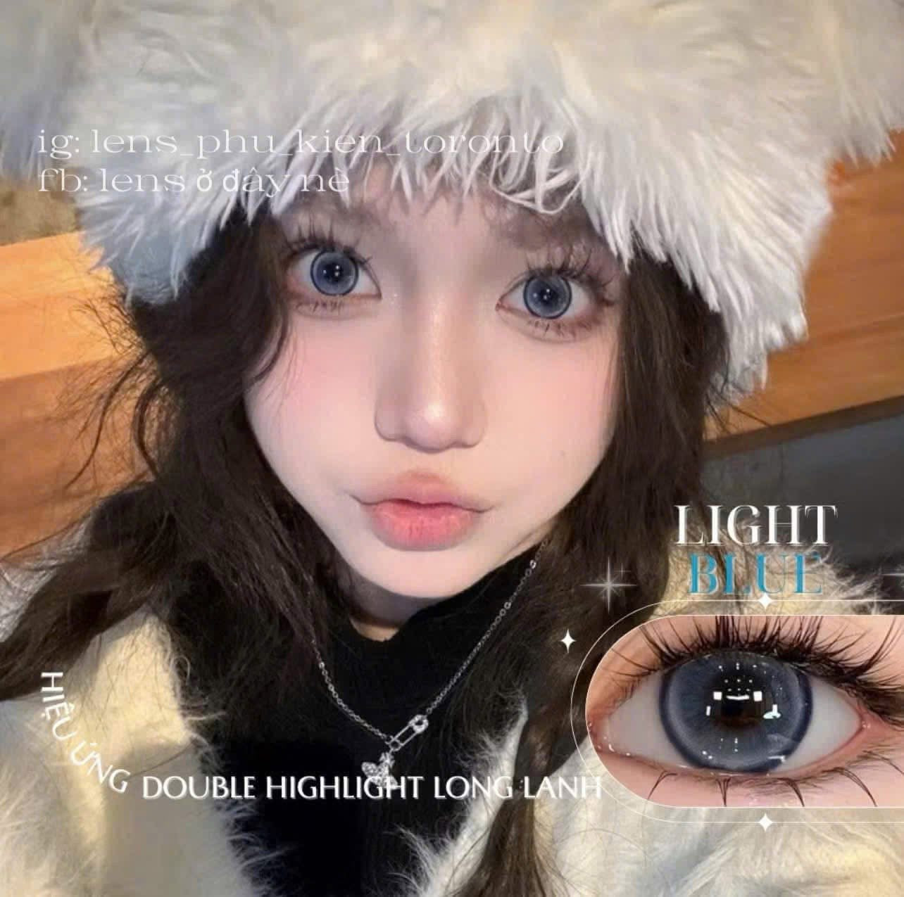 Contact Lens - Light Blue