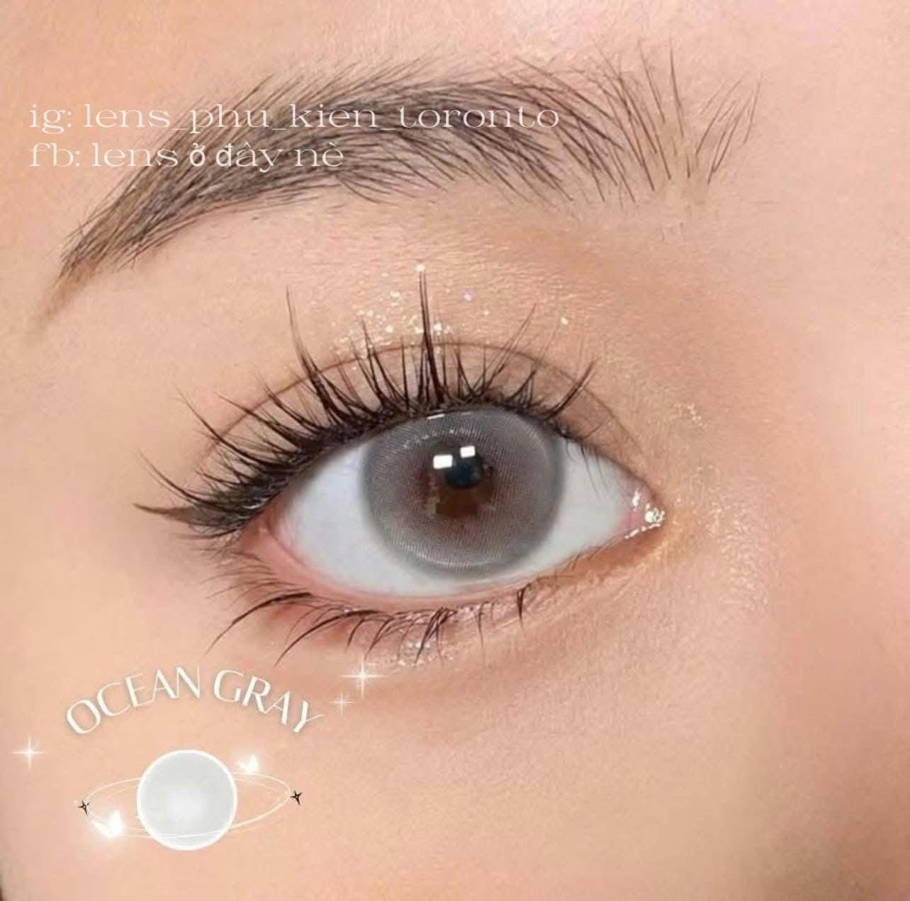 Contact Lens - Ocean Gray
